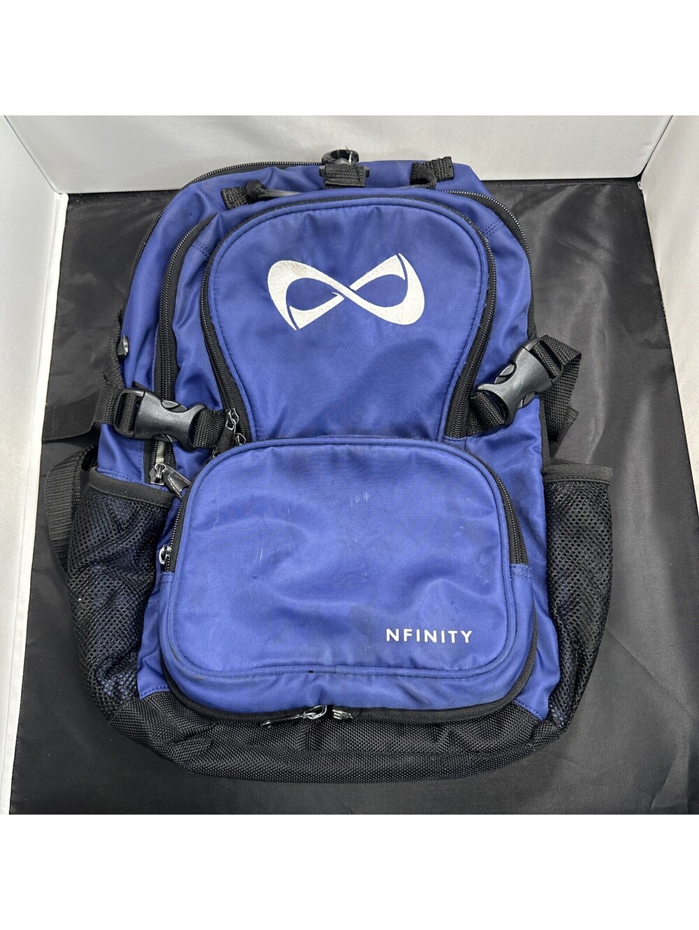 Nfinity Infinity Classic Cheer Backpack For Cheerleading - Backpack Royal Blue